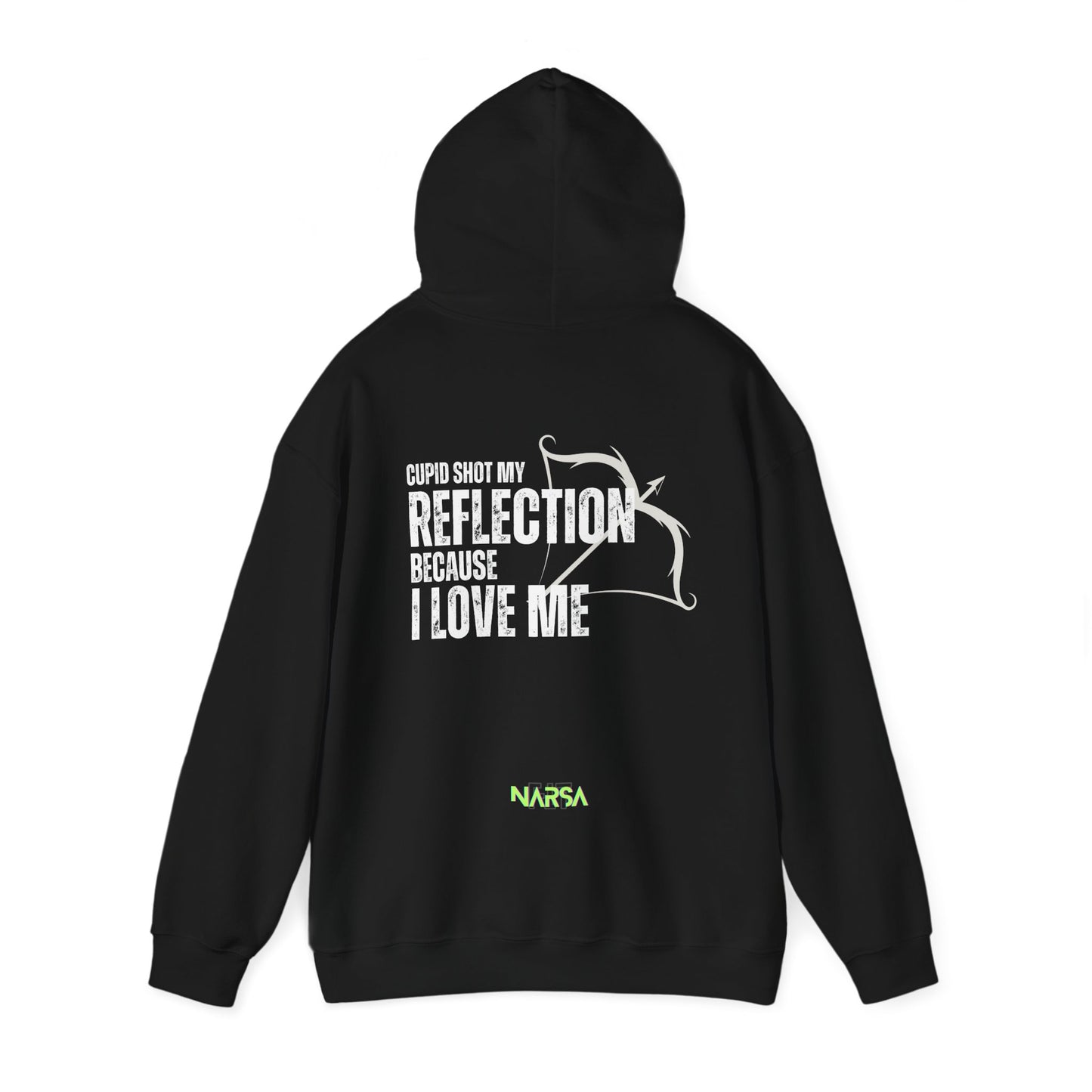 Cupid (I Love Me) - Funny Gym Unisex Hooded Sweatshirt