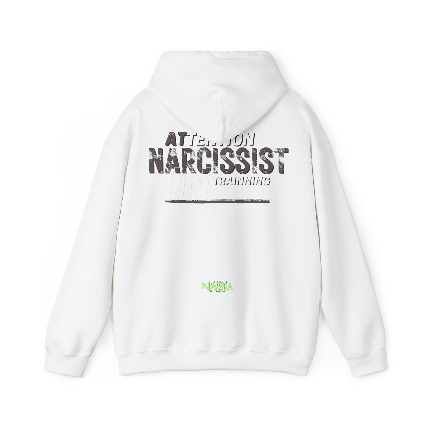 ATTENTION: Narcissist in training - Funny Gym Unisex Hooded Sweatshirt