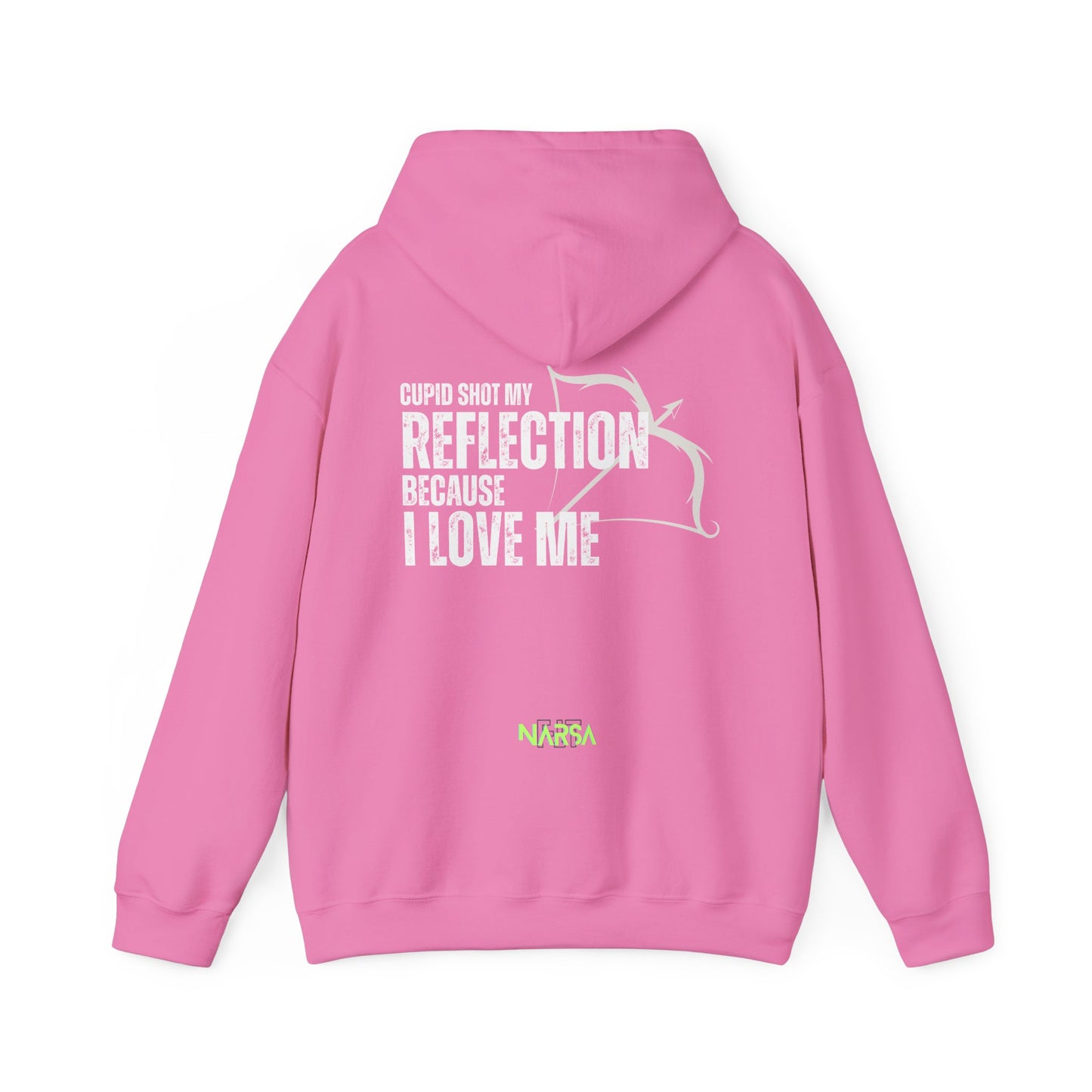 Cupid (I Love Me) - Funny Gym Unisex Hooded Sweatshirt