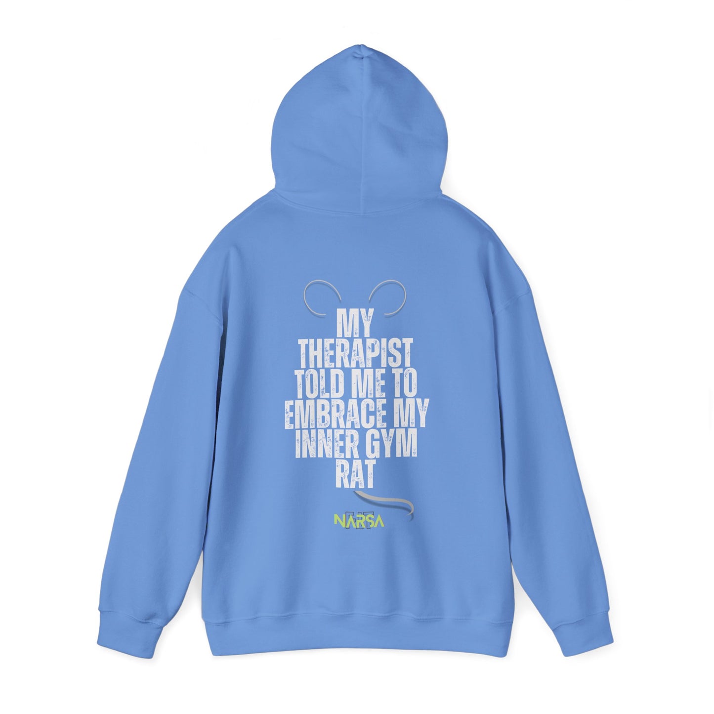 Gym Rat - Funny Gym Unisex Hooded Sweatshirt
