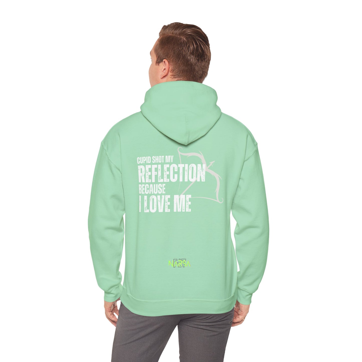 Cupid (I Love Me) - Funny Gym Unisex Hooded Sweatshirt