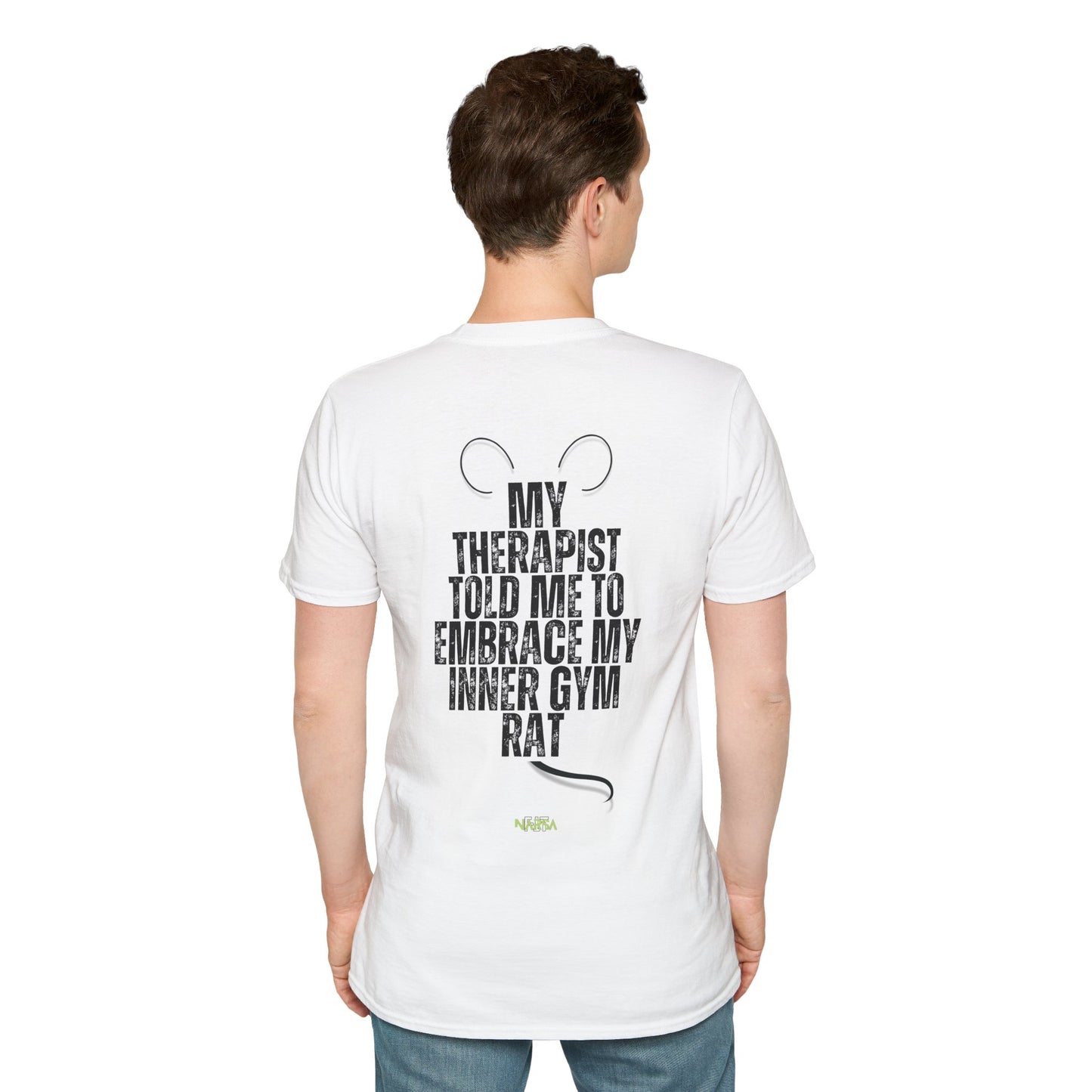 Gym Rat - Funny Gym Unisex Softstyle T-Shirt