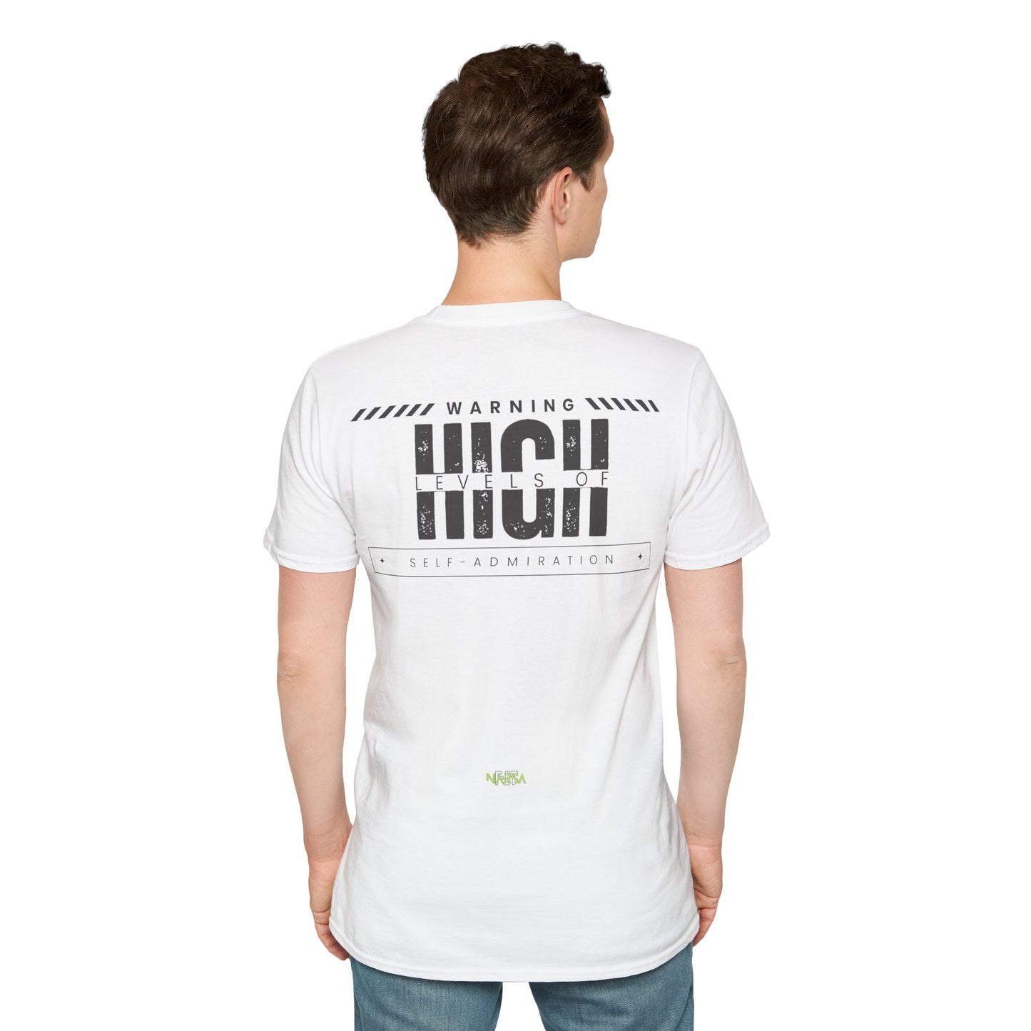 High Levels Of Self-Admiration - Funny Gym Unisex Softstyle T-Shirt