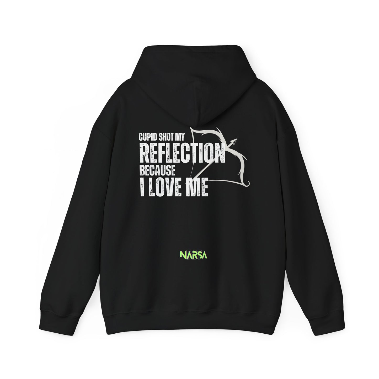 Cupid (I Love Me) - Funny Gym Unisex Hooded Sweatshirt