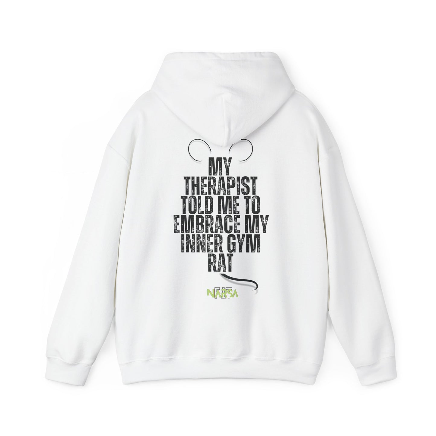 Gym Rat - Funny Gym Unisex Hooded Sweatshirt