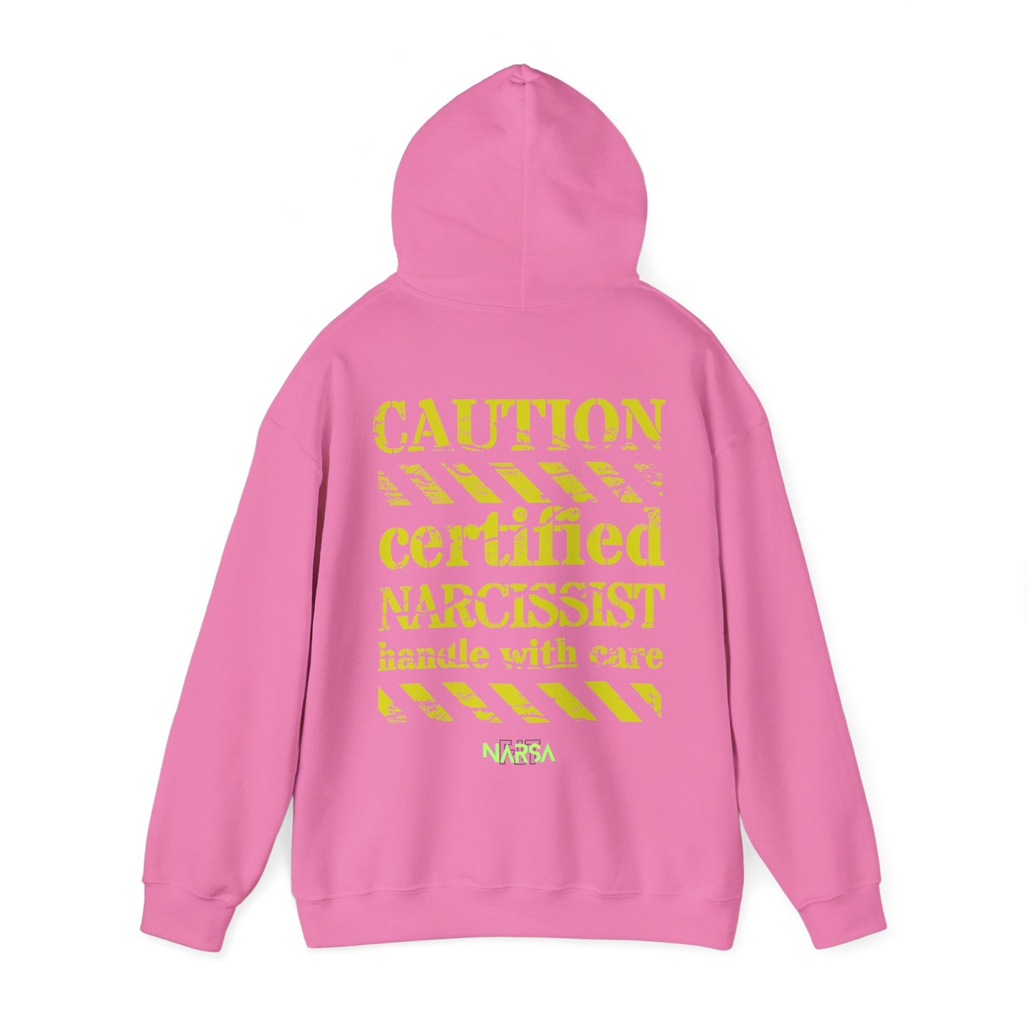 Certified Narcissist. Handle with care - Funny Gym Unisex Hooded Sweatshirt