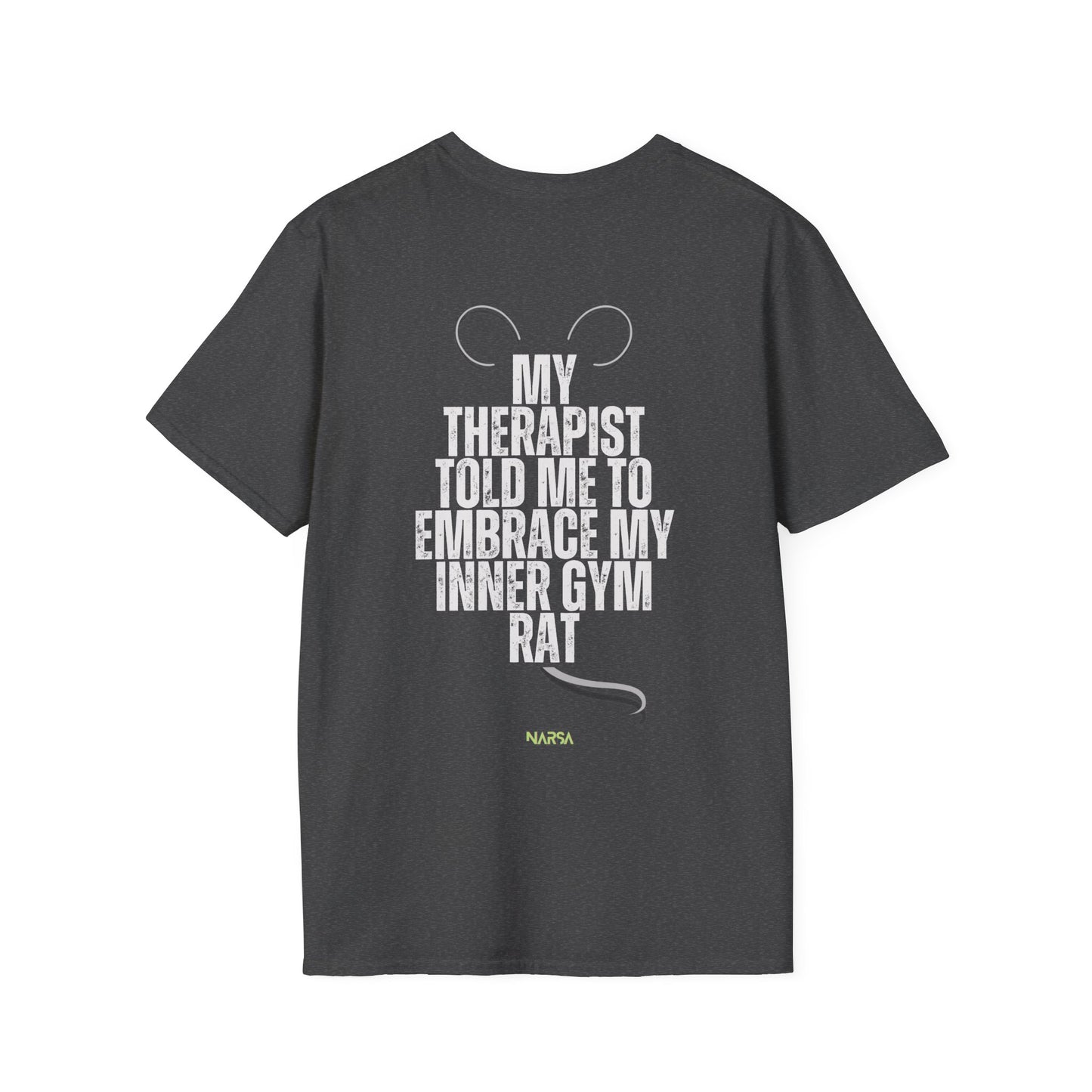 Gym Rat - Funny Gym Unisex Softstyle T-Shirt