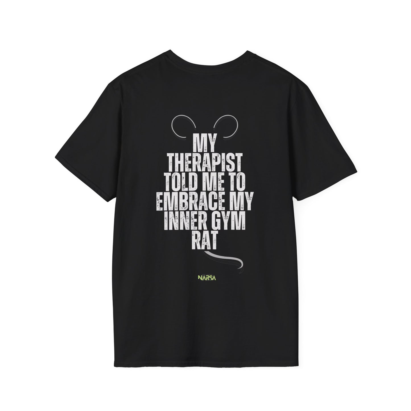 Gym Rat - Funny Gym Unisex Softstyle T-Shirt