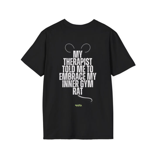 Gym Rat - Funny Gym Unisex Softstyle T-Shirt