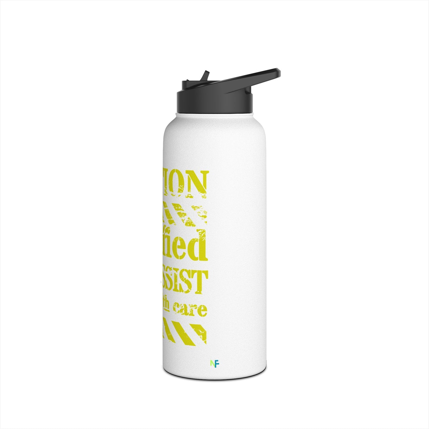 Stainless Steel "Certified Narcissist Handle with Care" Water Bottle
