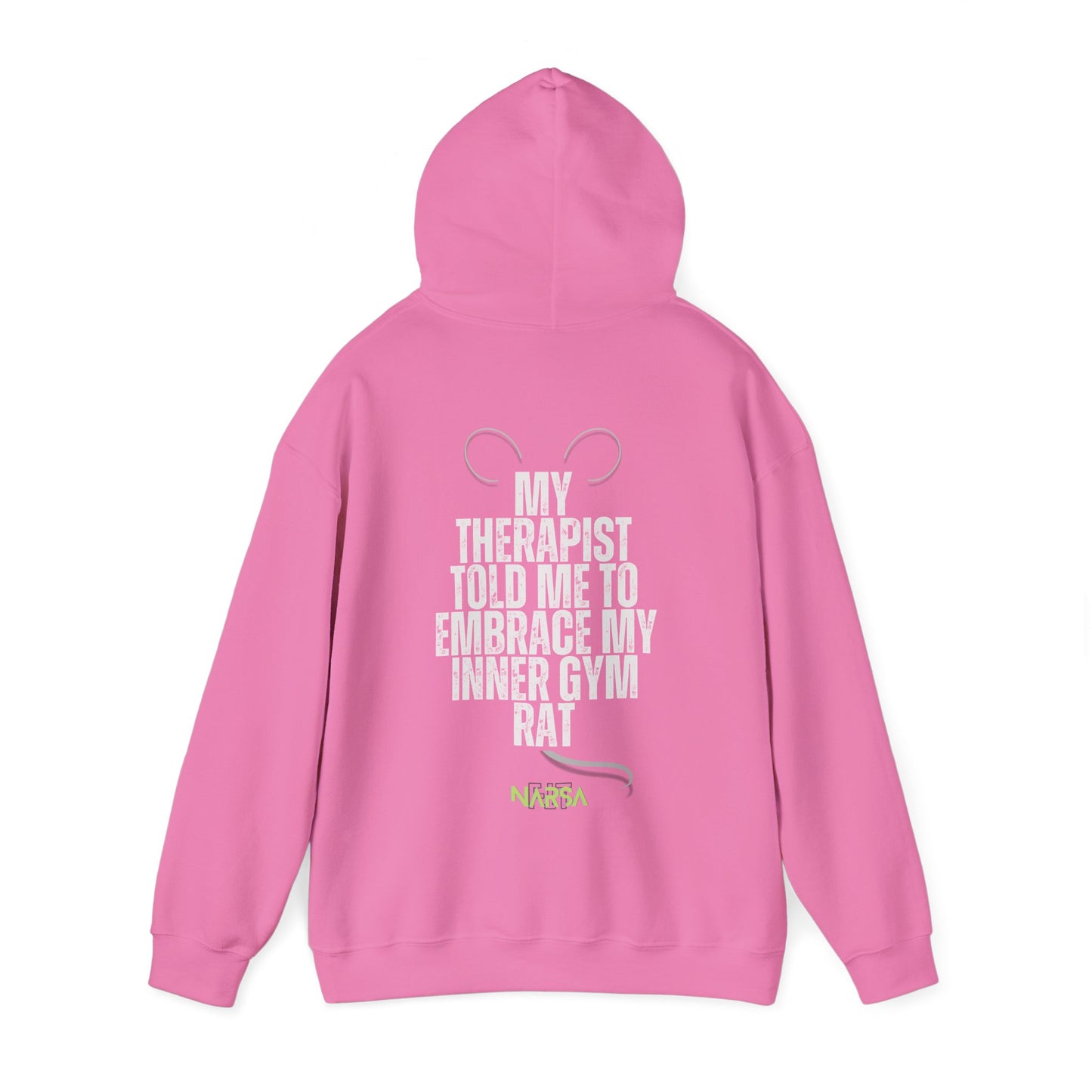 Gym Rat - Funny Gym Unisex Hooded Sweatshirt