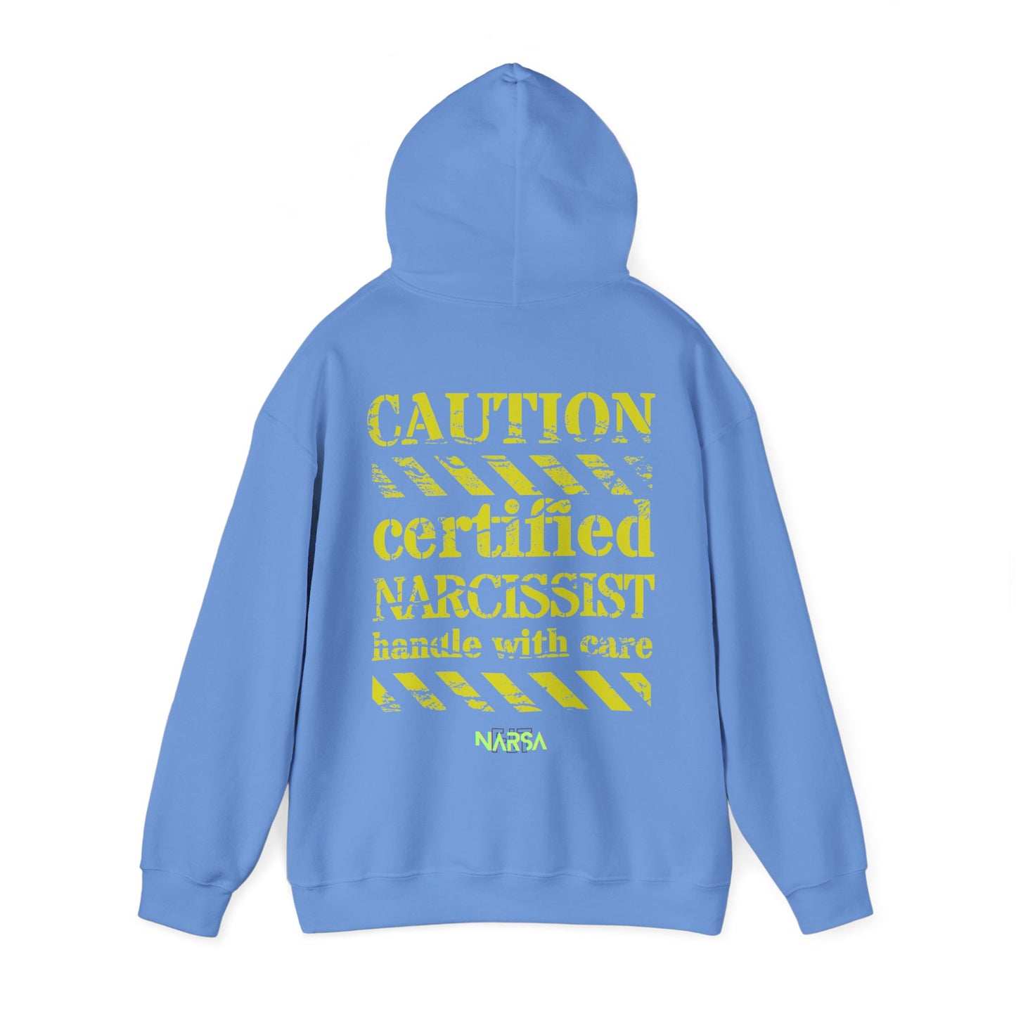 Certified Narcissist. Handle with care - Funny Gym Unisex Hooded Sweatshirt