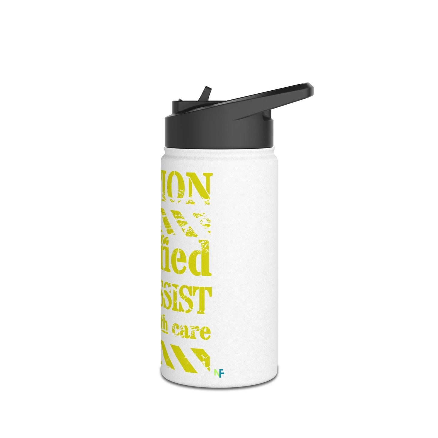 Stainless Steel "Certified Narcissist Handle with Care" Water Bottle