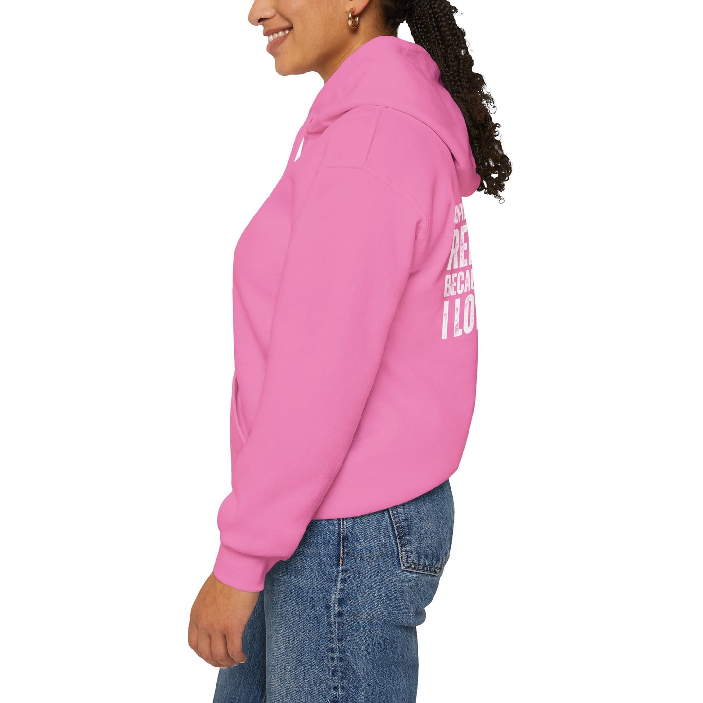 Cupid (I Love Me) - Funny Gym Unisex Hooded Sweatshirt