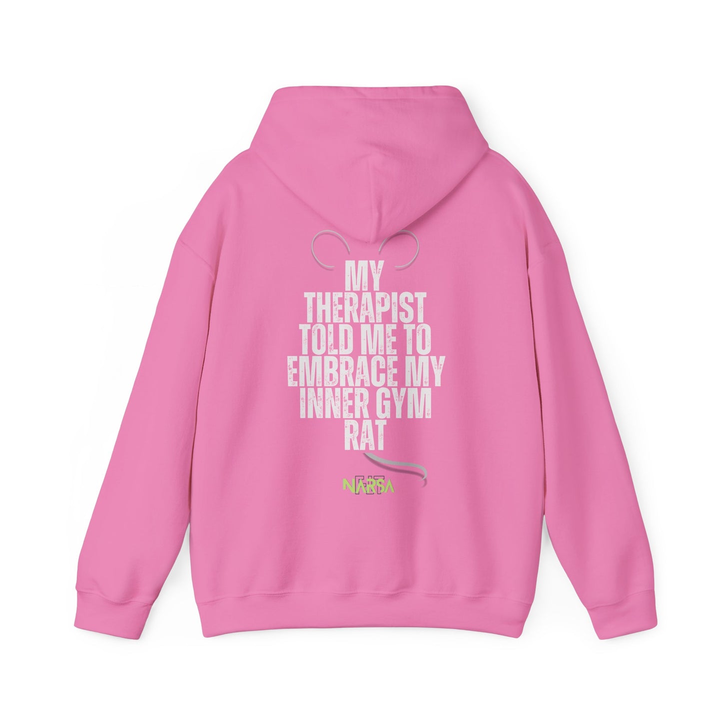 Gym Rat - Funny Gym Unisex Hooded Sweatshirt
