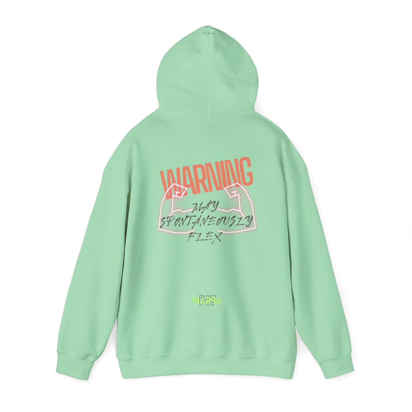 May Spontaneously Flex - Funny Gym Unisex Hooded Sweatshirt