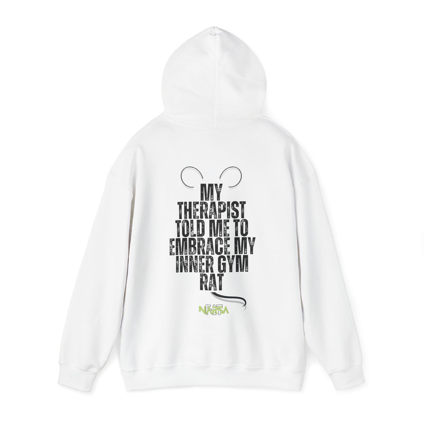 Gym Rat - Funny Gym Unisex Hooded Sweatshirt
