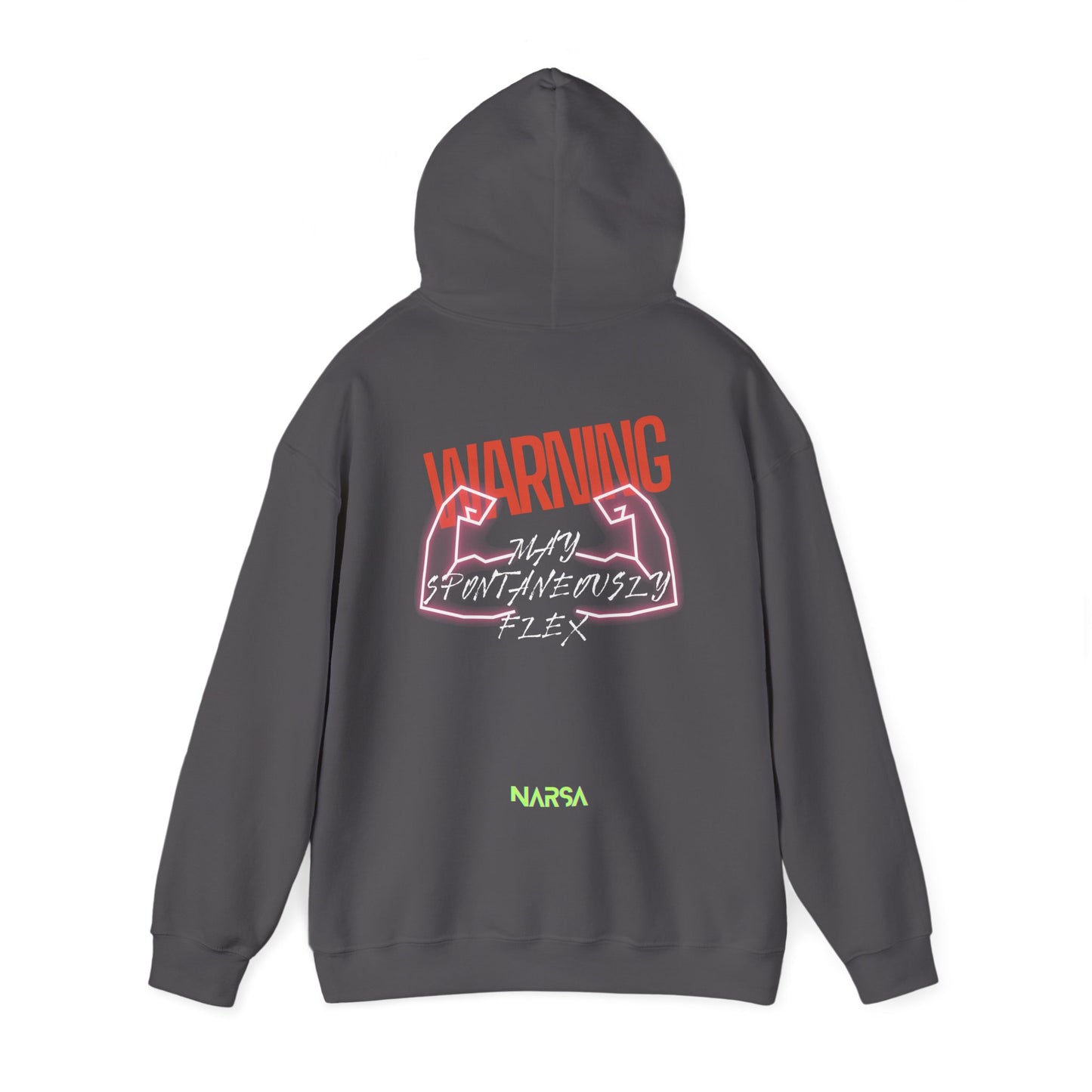 May Spontaneously Flex - Funny Gym Unisex Hooded Sweatshirt