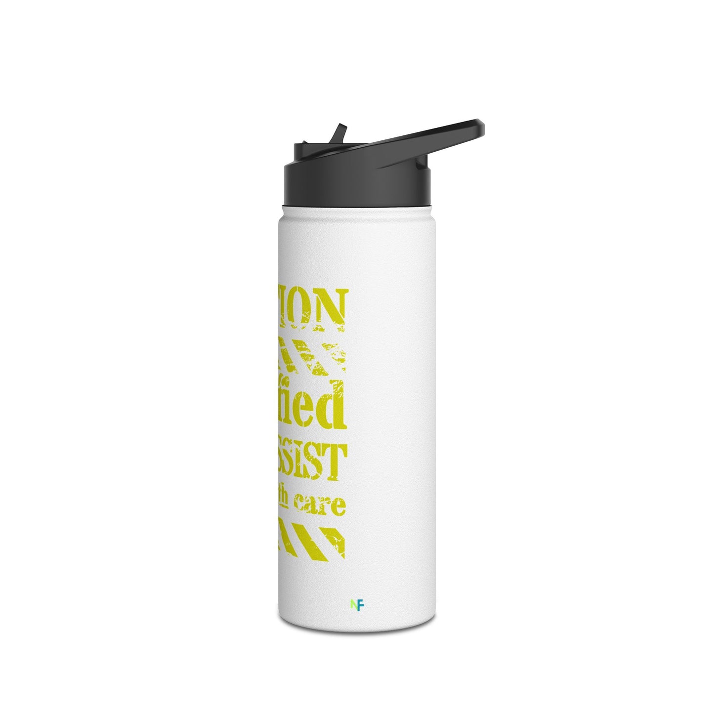 Stainless Steel "Certified Narcissist Handle with Care" Water Bottle