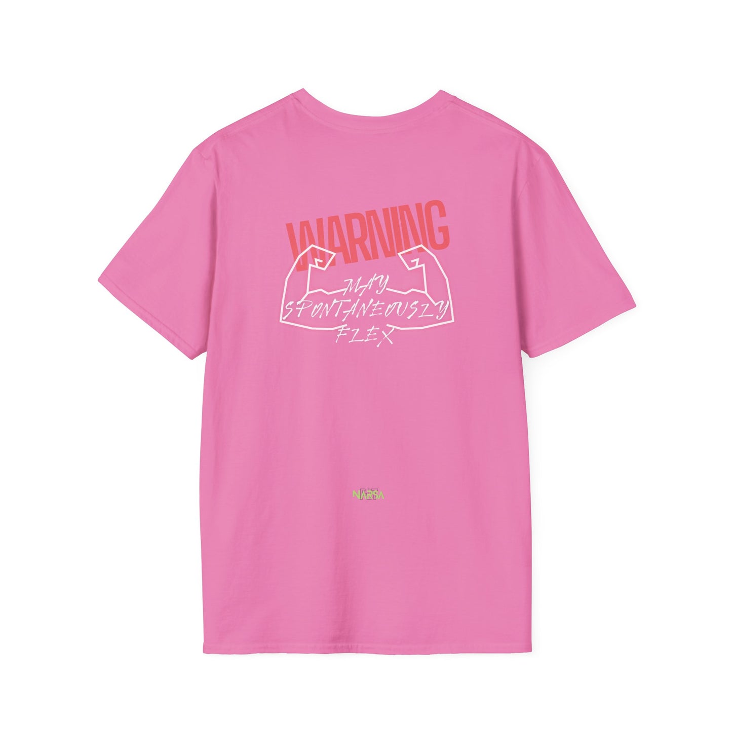 May Spontaneously Flex - Funny Gym Unisex Softstyle T-Shirt