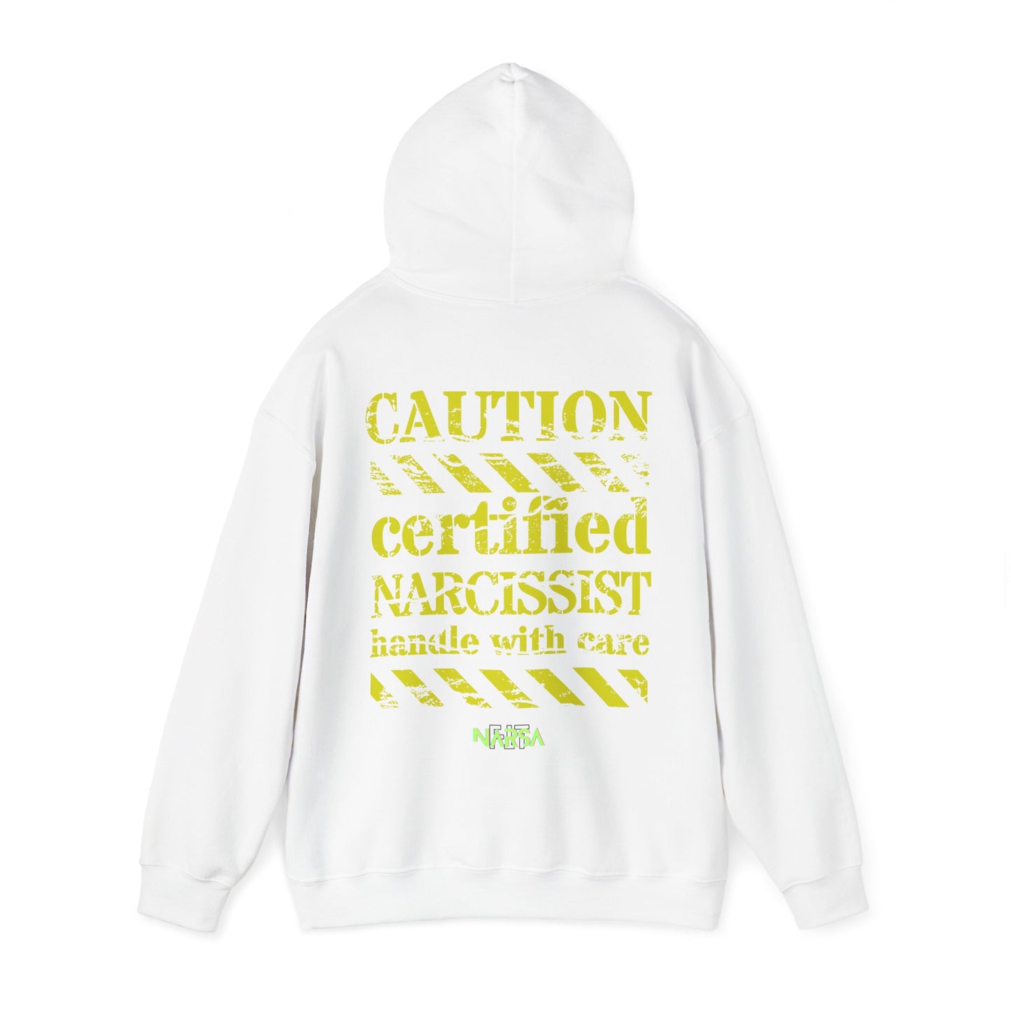 Certified Narcissist. Handle with care - Funny Gym Unisex Hooded Sweatshirt