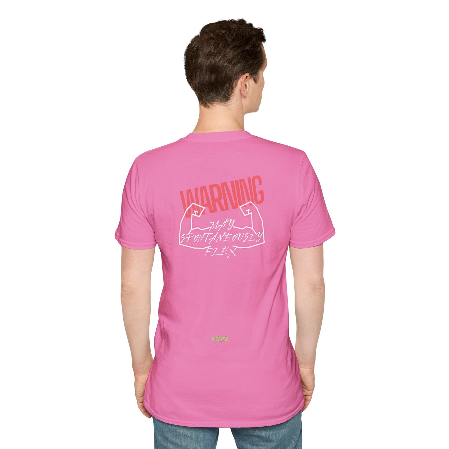 May Spontaneously Flex - Funny Gym Unisex Softstyle T-Shirt