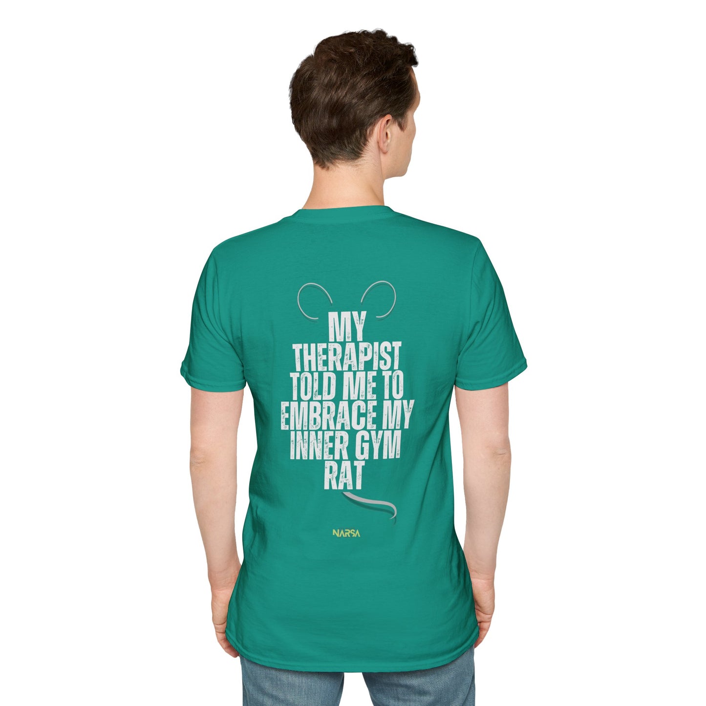 Gym Rat - Funny Gym Unisex Softstyle T-Shirt