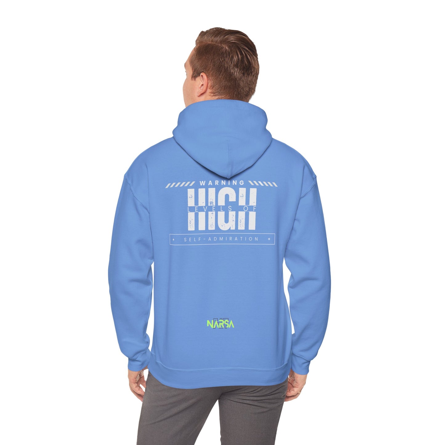 High Levels Of Self-Admiration - Funny Gym Unisex Hooded Sweatshirt