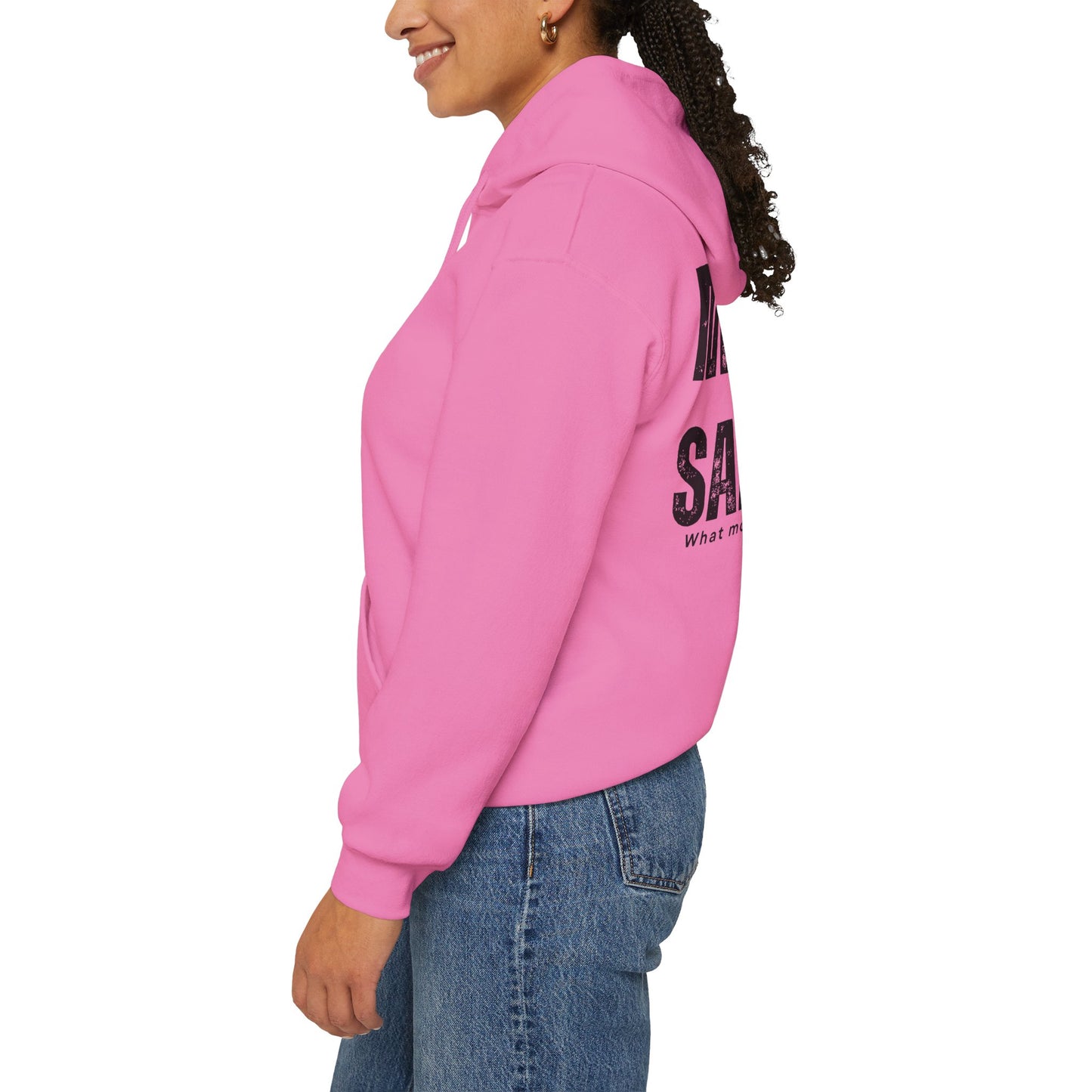 Muscles & Sarcasm - Funny Gym Unisex Hooded Sweatshirt