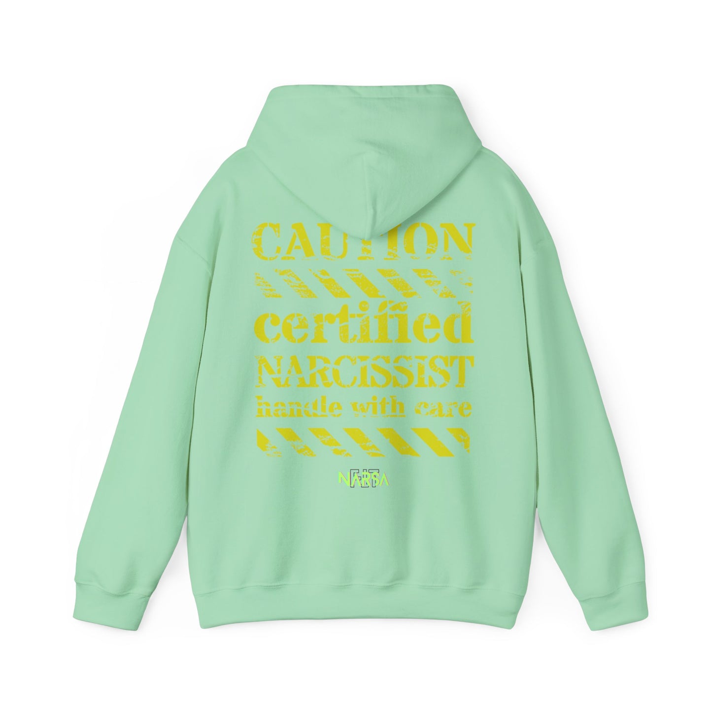 Certified Narcissist. Handle with care - Funny Gym Unisex Hooded Sweatshirt
