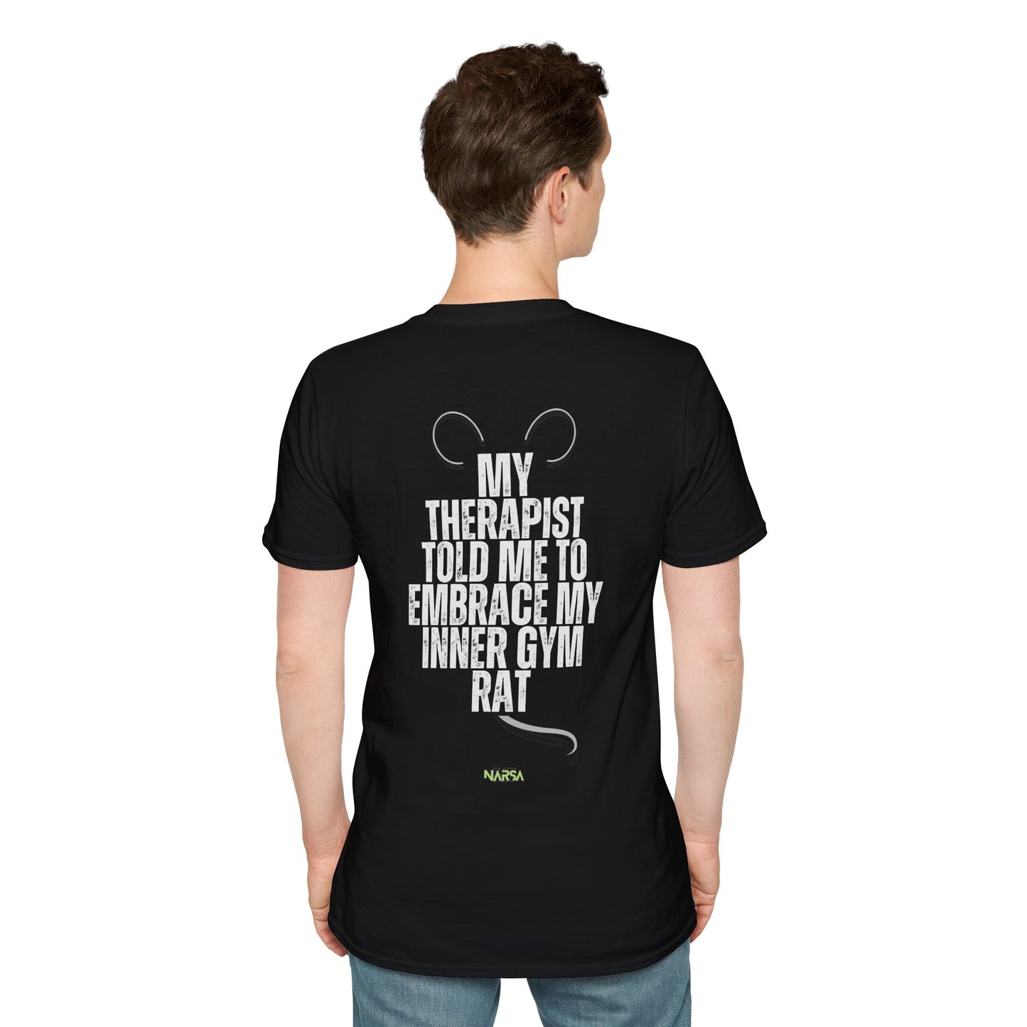 Gym Rat - Funny Gym Unisex Softstyle T-Shirt