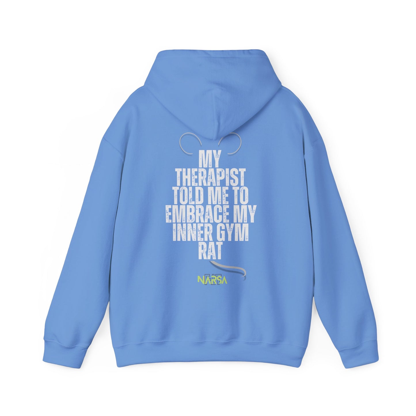Gym Rat - Funny Gym Unisex Hooded Sweatshirt