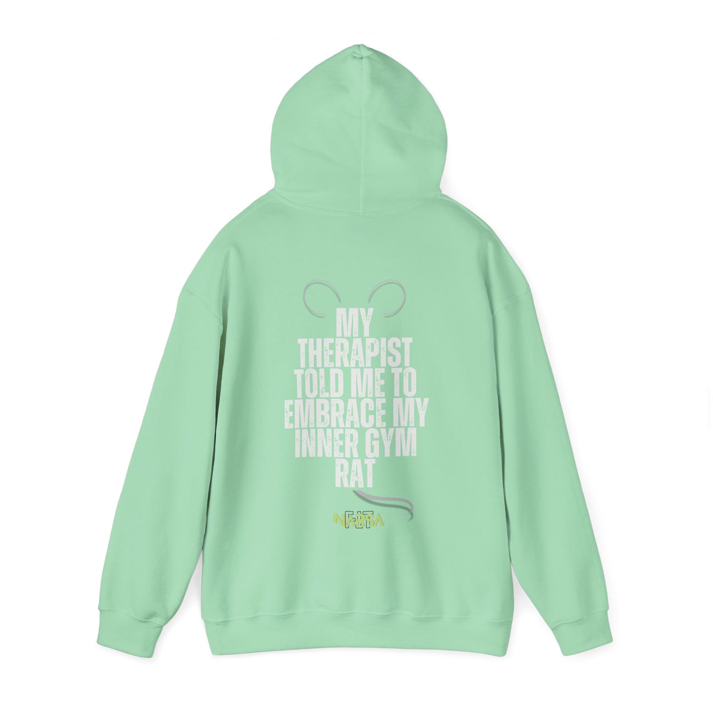 Gym Rat - Funny Gym Unisex Hooded Sweatshirt