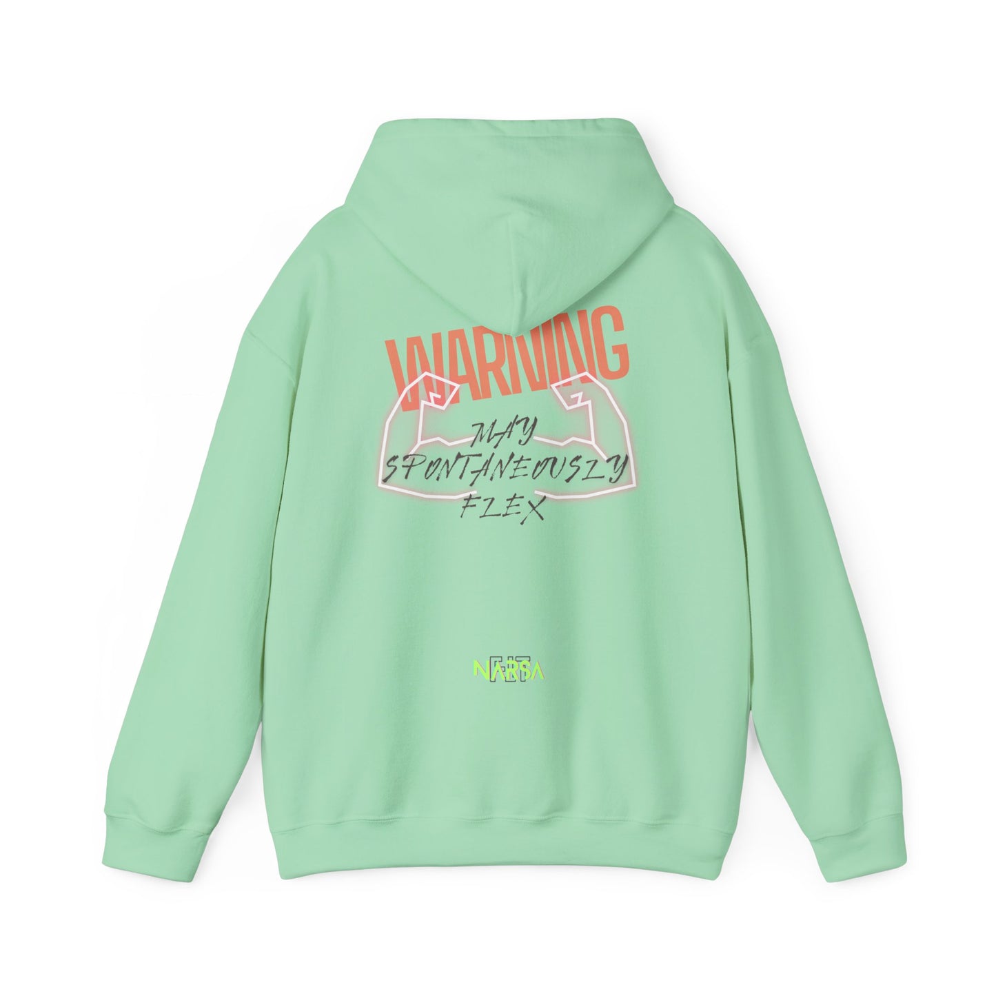 May Spontaneously Flex - Funny Gym Unisex Hooded Sweatshirt