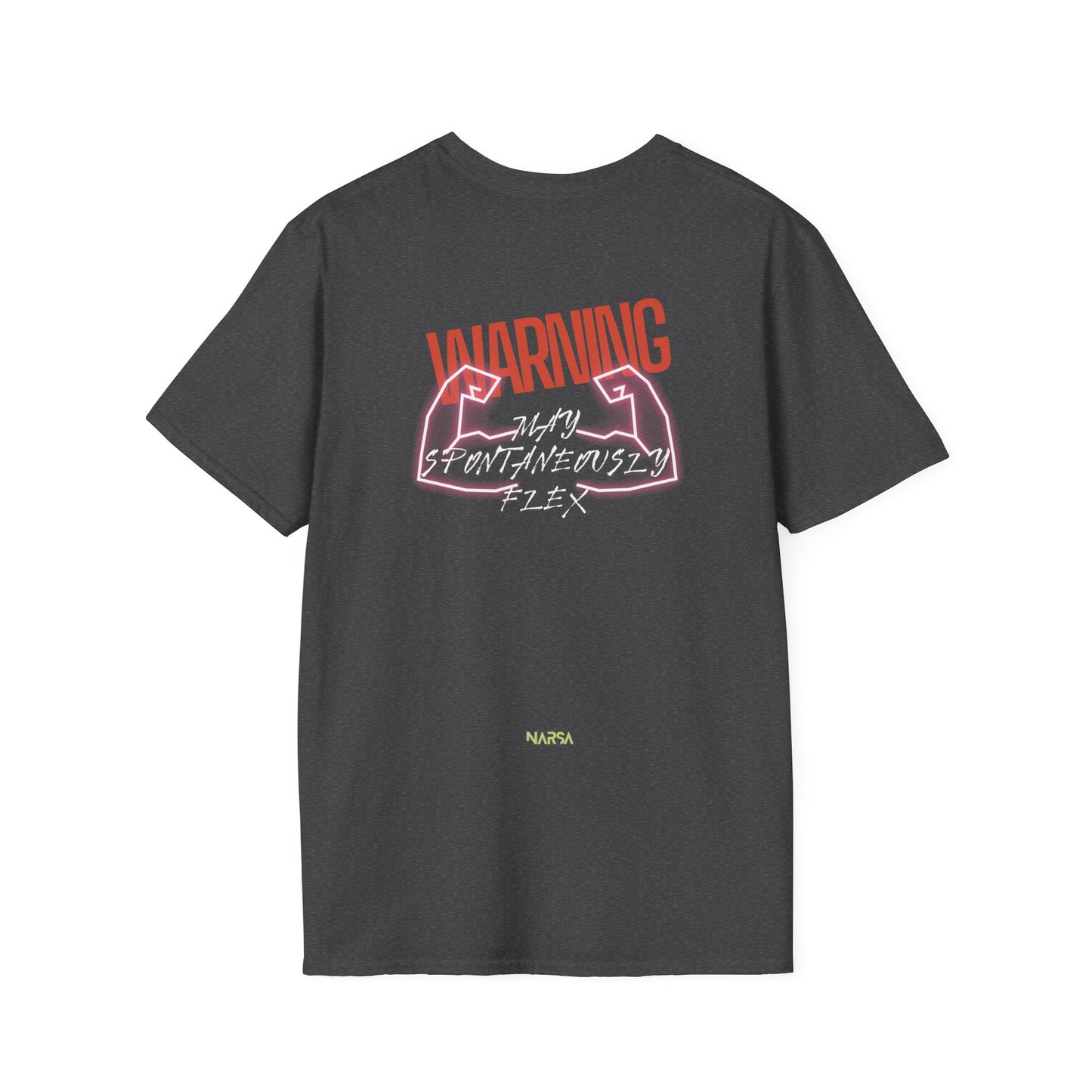 May Spontaneously Flex - Funny Gym Unisex Softstyle T-Shirt
