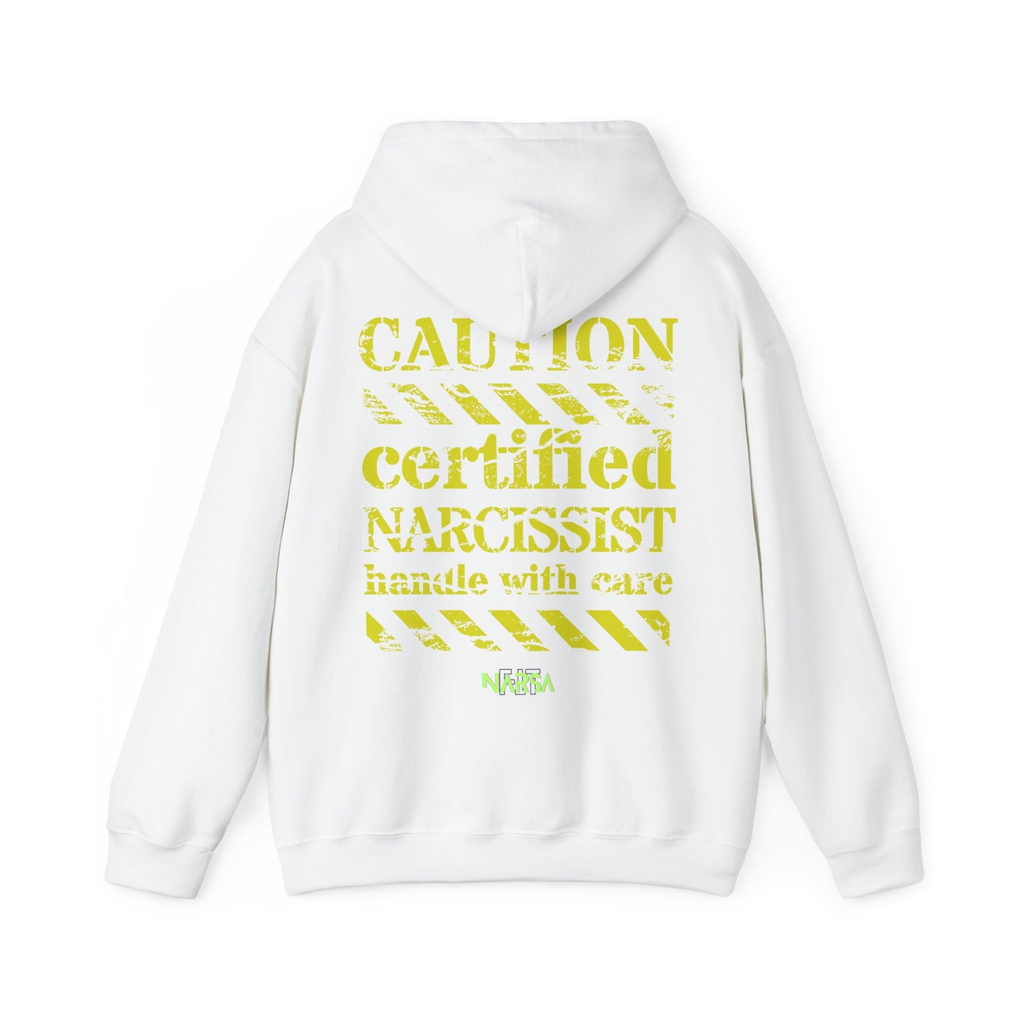 Certified Narcissist. Handle with care - Funny Gym Unisex Hooded Sweatshirt