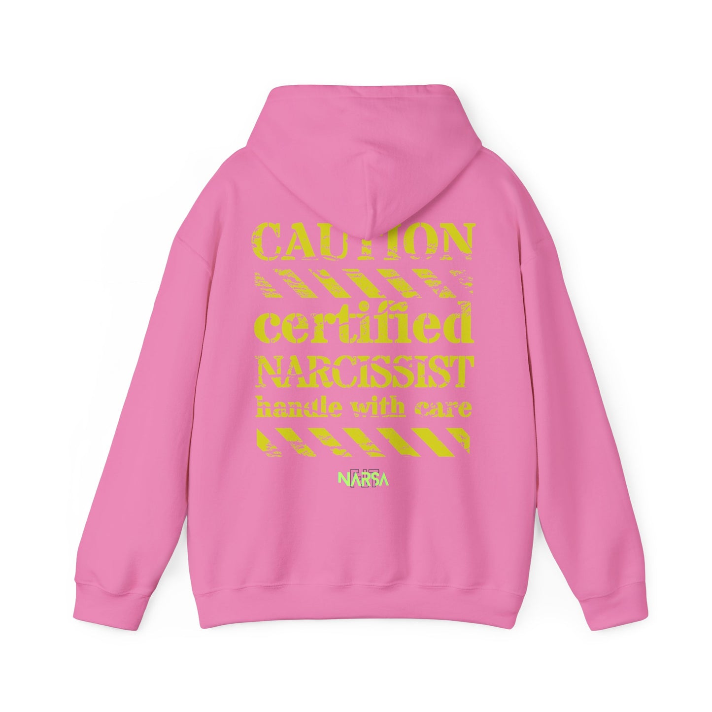 Certified Narcissist. Handle with care - Funny Gym Unisex Hooded Sweatshirt