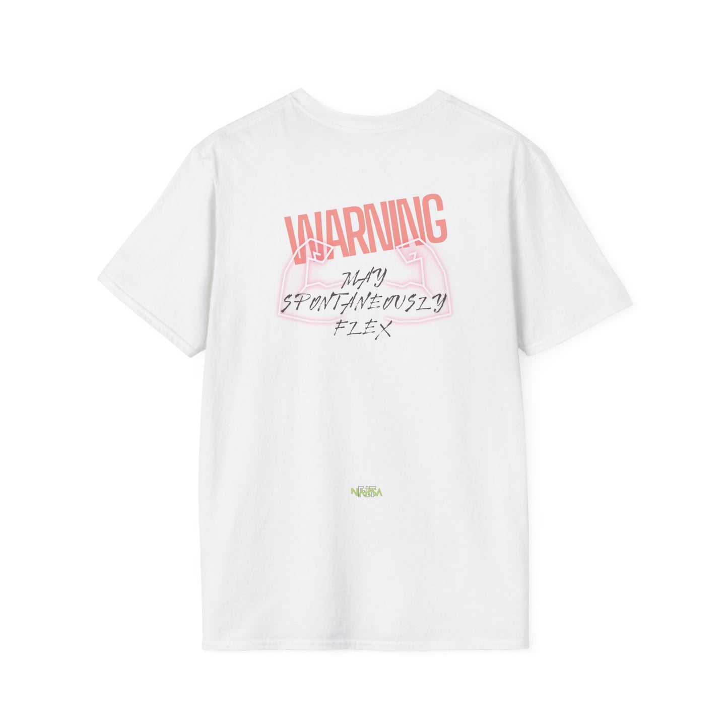 May Spontaneously Flex - Funny Gym Unisex Softstyle T-Shirt