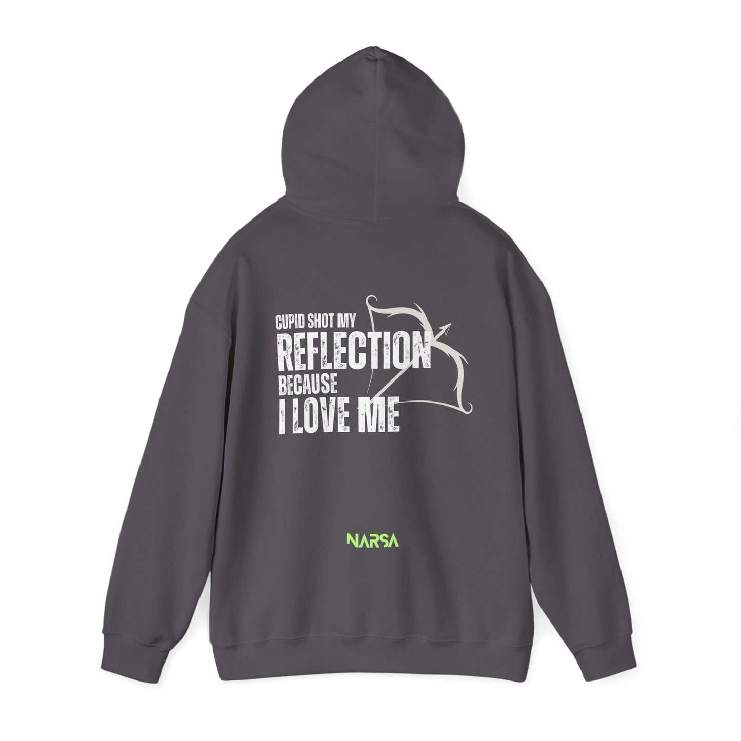 Cupid (I Love Me) - Funny Gym Unisex Hooded Sweatshirt
