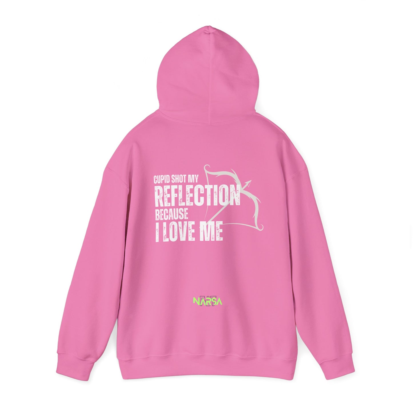 Cupid (I Love Me) - Funny Gym Unisex Hooded Sweatshirt