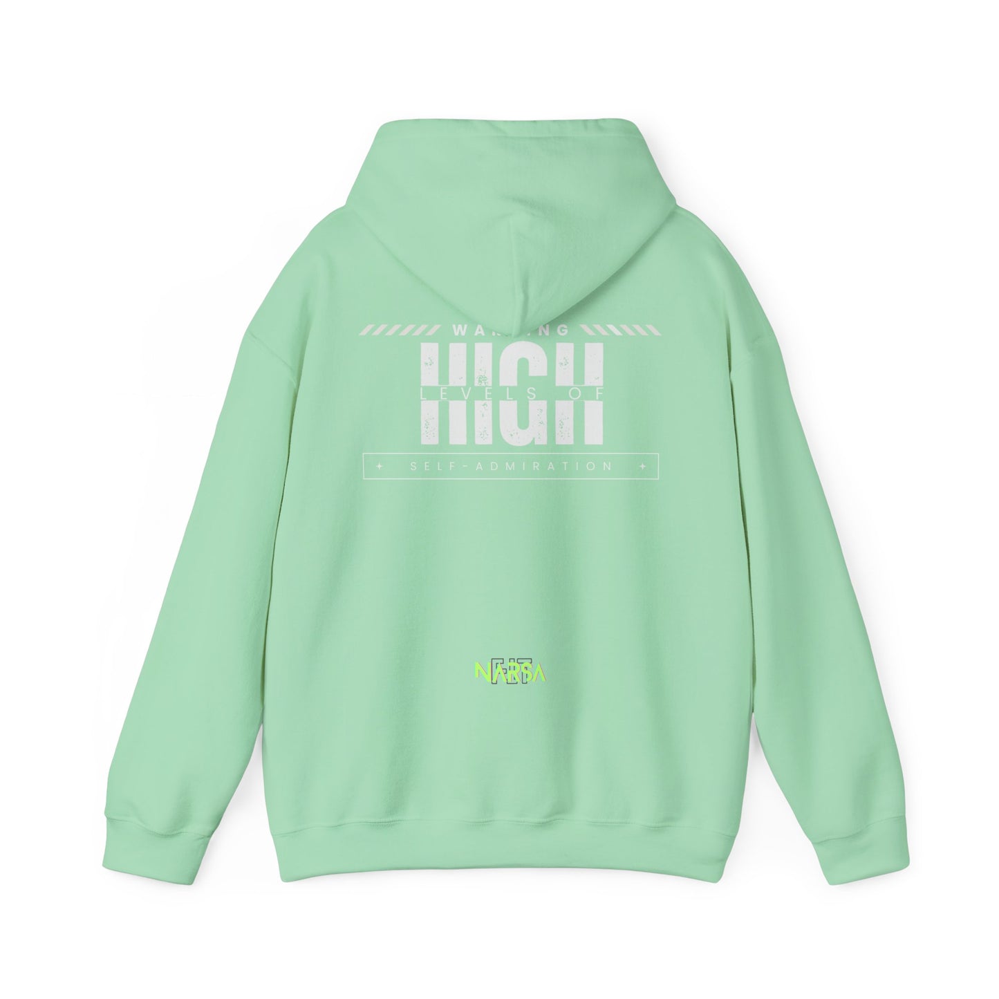 High Levels Of Self-Admiration - Funny Gym Unisex Hooded Sweatshirt