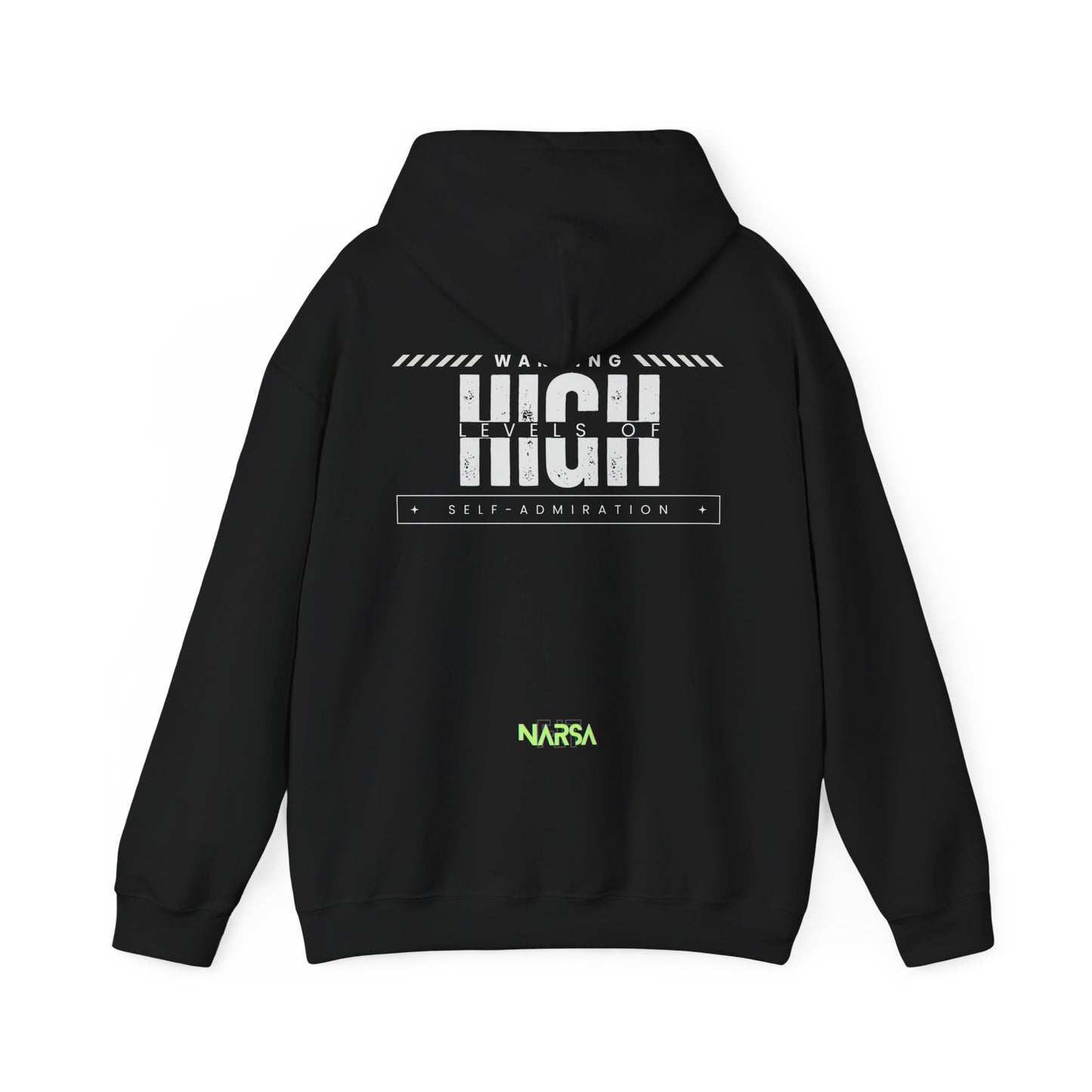 High Levels Of Self-Admiration - Funny Gym Unisex Hooded Sweatshirt