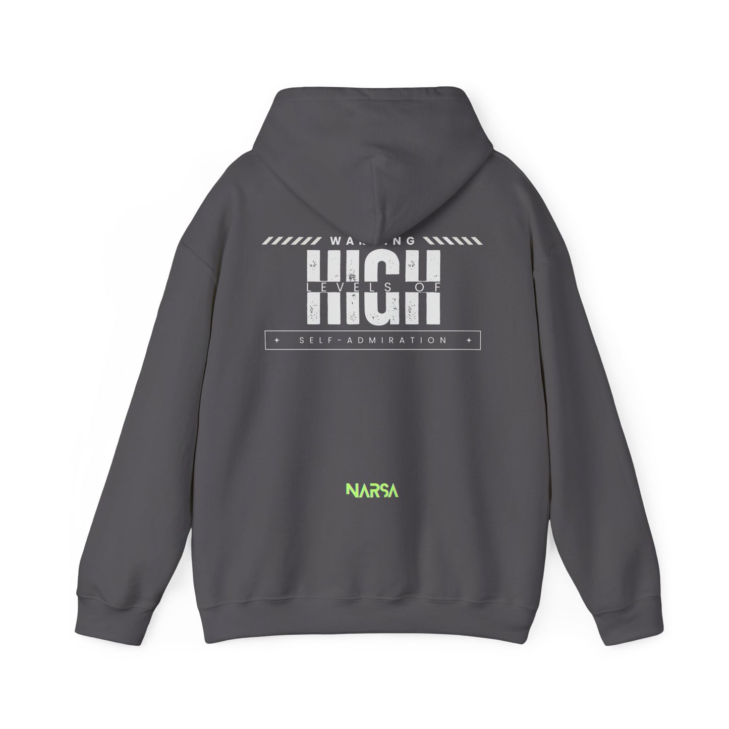 High Levels Of Self-Admiration - Funny Gym Unisex Hooded Sweatshirt