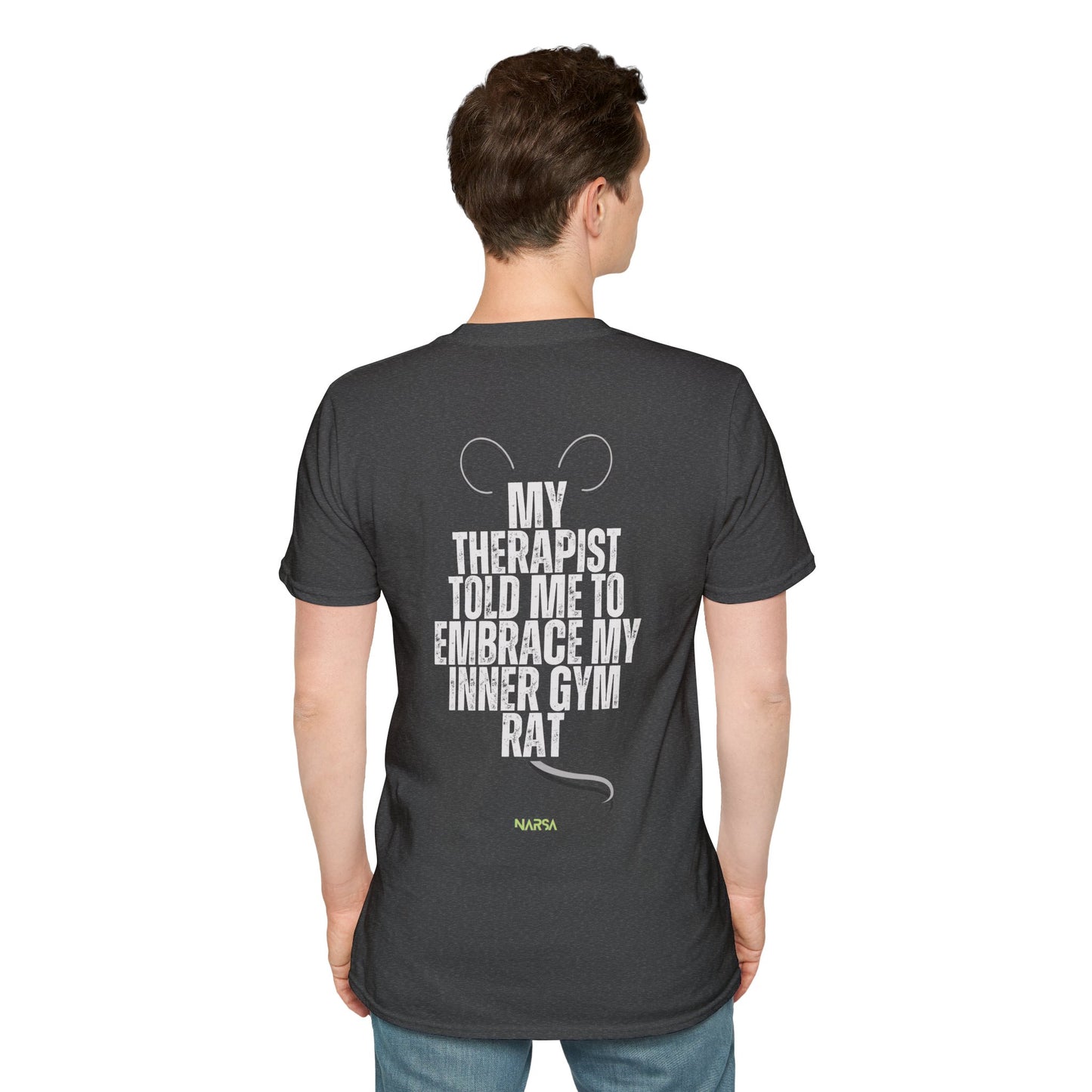 Gym Rat - Funny Gym Unisex Softstyle T-Shirt