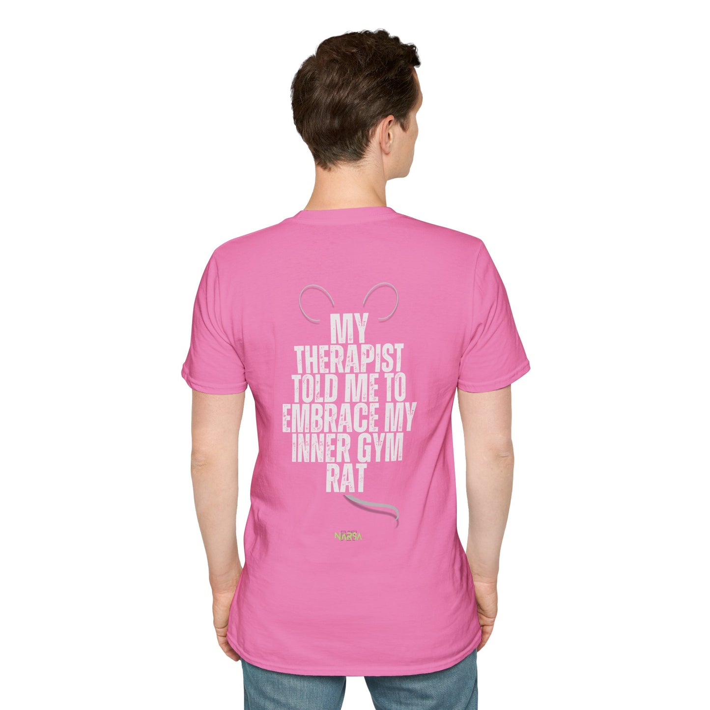 Gym Rat - Funny Gym Unisex Softstyle T-Shirt