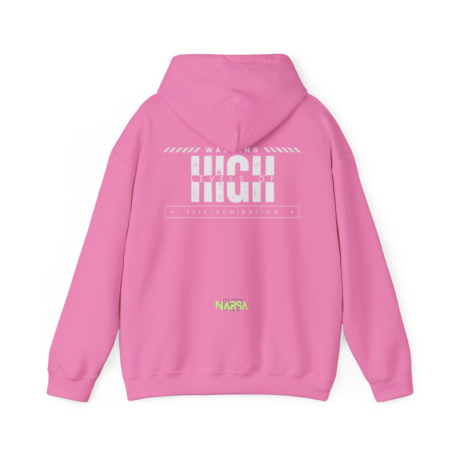 High Levels Of Self-Admiration - Funny Gym Unisex Hooded Sweatshirt