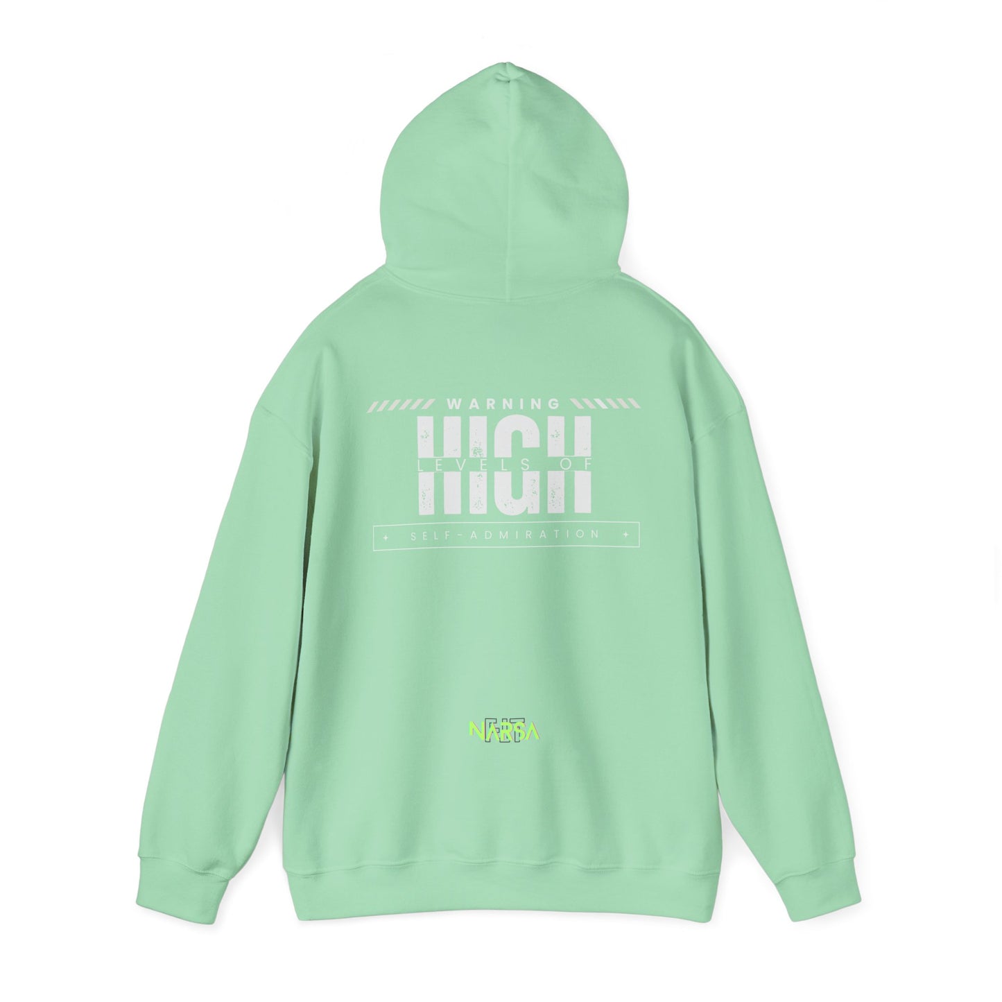 High Levels Of Self-Admiration - Funny Gym Unisex Hooded Sweatshirt