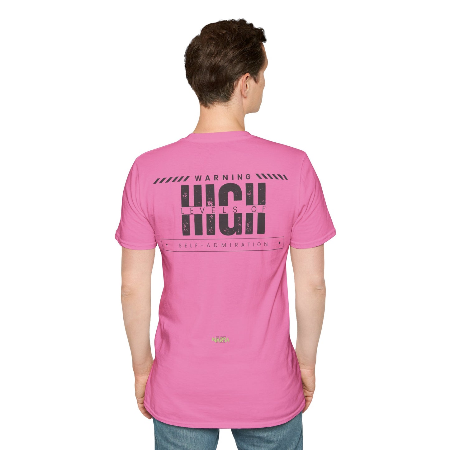 High Levels Of Self-Admiration - Funny Gym Unisex Softstyle T-Shirt