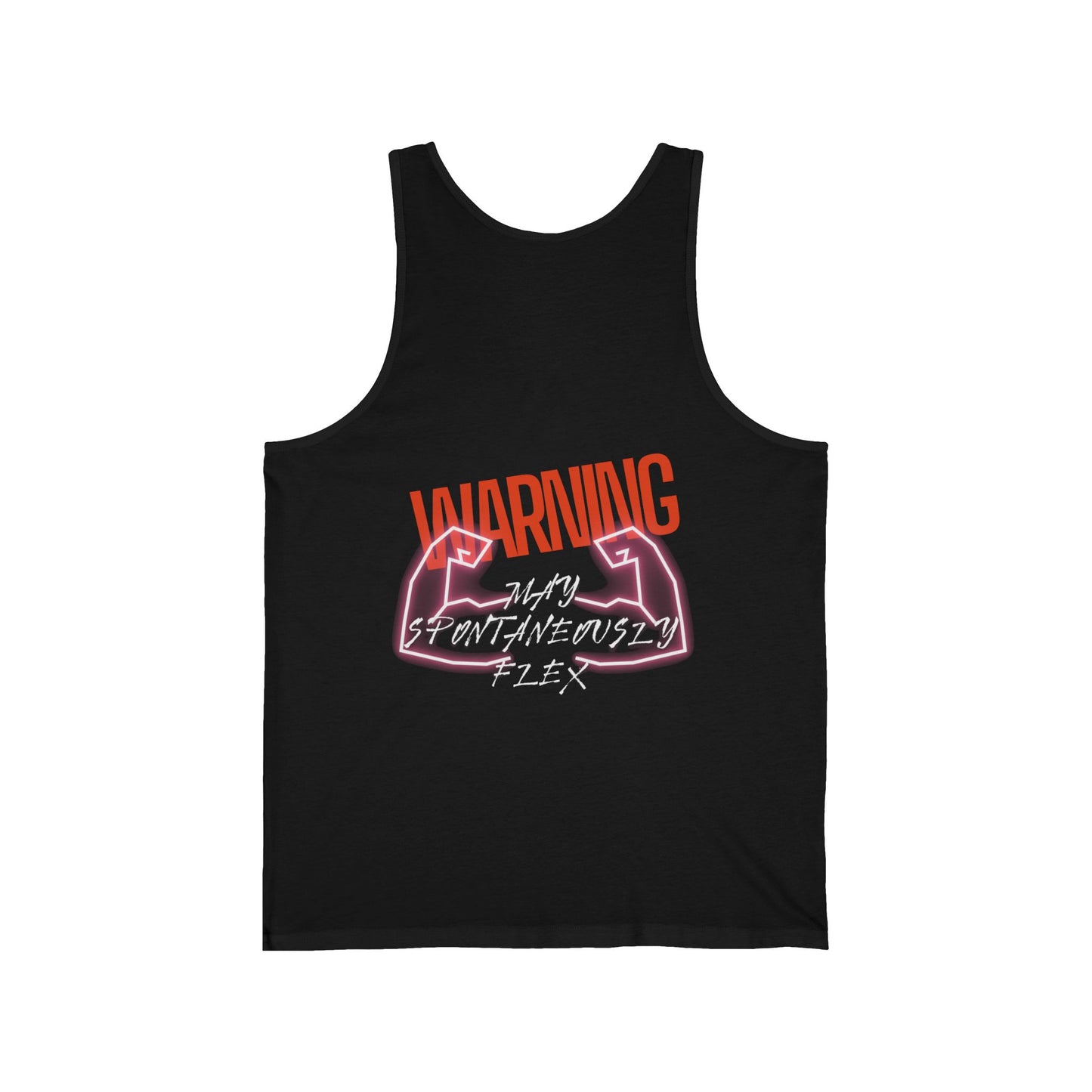 May Spontaneously Flex - Unisex Tank Top - Perfect for Summer Fun