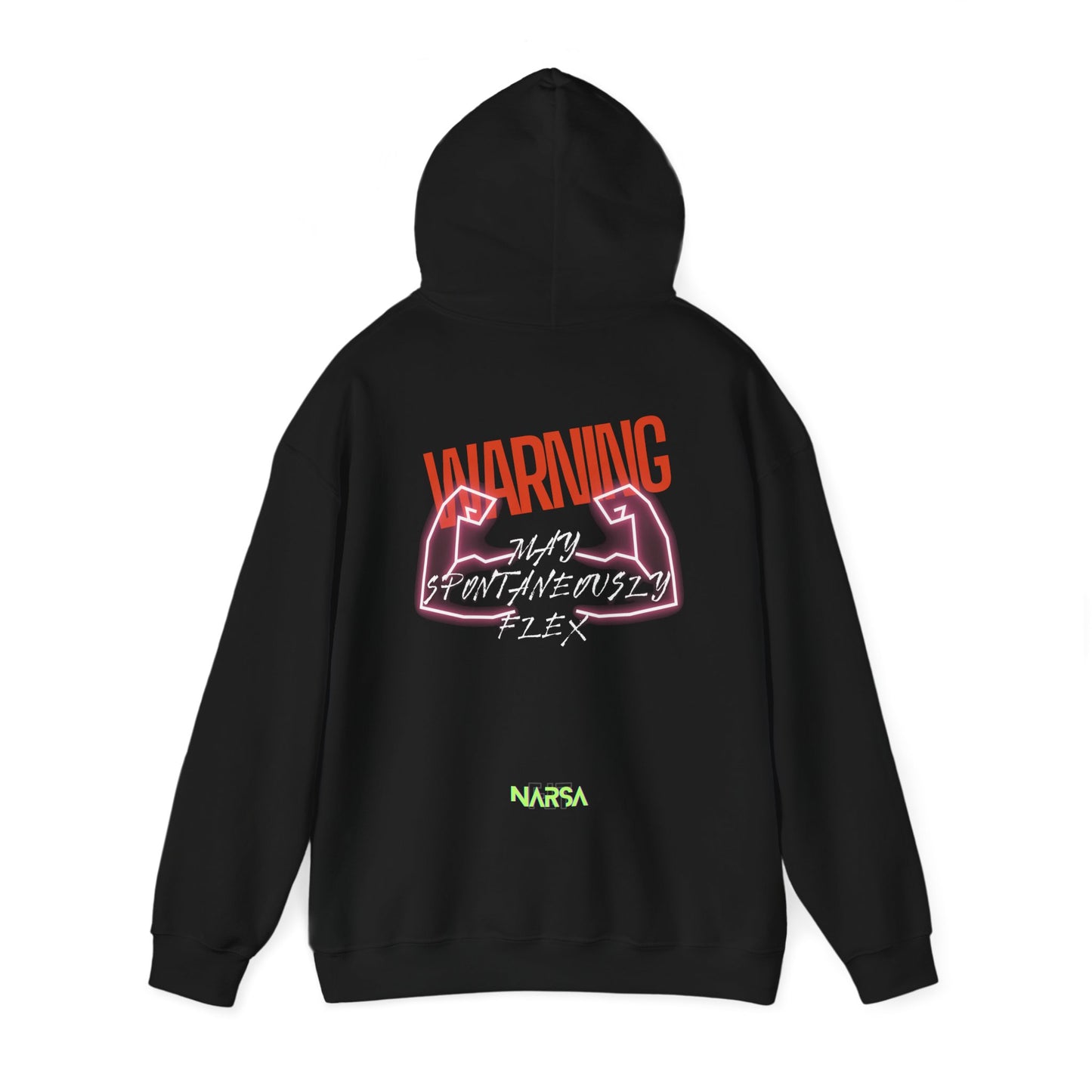 May Spontaneously Flex - Funny Gym Unisex Hooded Sweatshirt